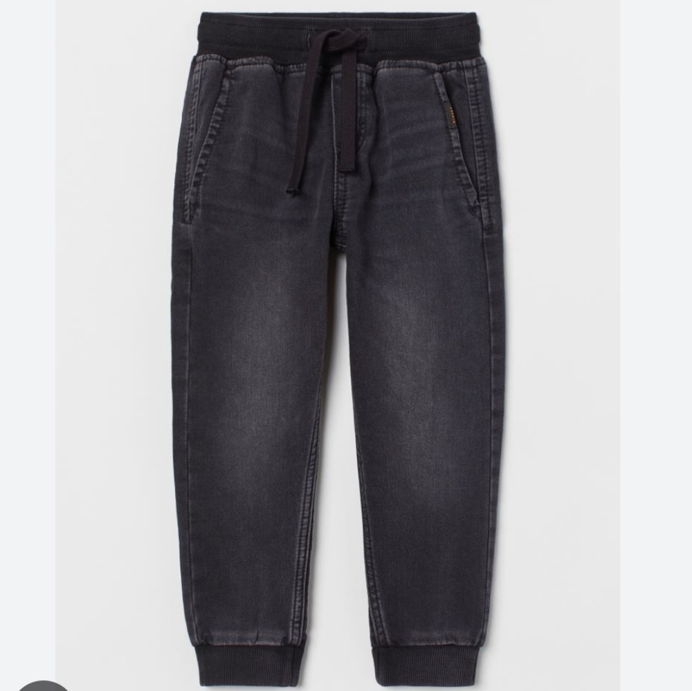 H&M  super soft denim joggers size US 6 for boy